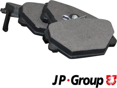 JP Group 6163600110 - Тормозные колодки, дисковые, комплект www.autospares.lv