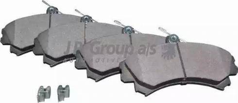 JP Group 6163600310 - Brake Pad Set, disc brake www.autospares.lv