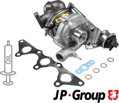 JP Group 6117400100 - Турбина, компрессор www.autospares.lv