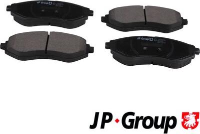 JP Group 6363603210 - Bremžu uzliku kompl., Disku bremzes www.autospares.lv