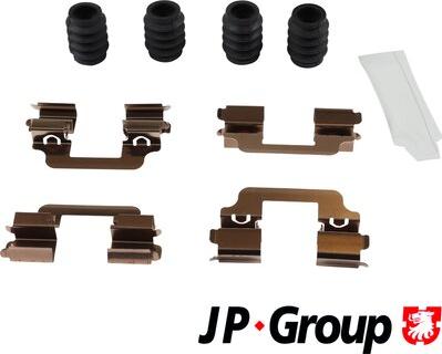 JP Group 1464003610 - Piederumu komplekts, Disku bremžu uzlikas www.autospares.lv