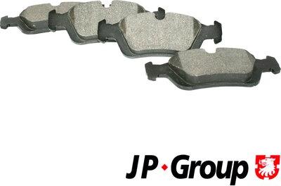 JP Group 1463600610 - Bremžu uzliku kompl., Disku bremzes www.autospares.lv