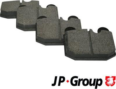 JP Group 1463600110 - Bremžu uzliku kompl., Disku bremzes www.autospares.lv