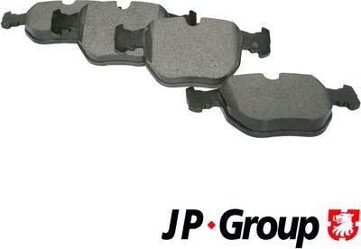 JP Group 1463600810 - Bremžu uzliku kompl., Disku bremzes www.autospares.lv