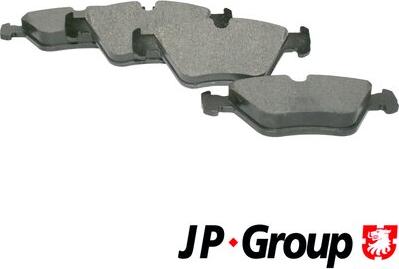 JP Group 1463600710 - Тормозные колодки, дисковые, комплект www.autospares.lv