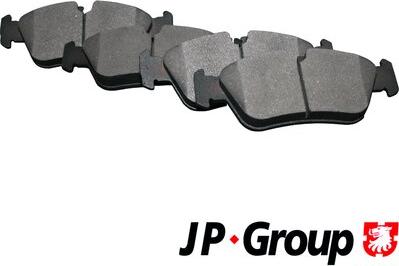 JP Group 1463601010 - Bremžu uzliku kompl., Disku bremzes www.autospares.lv