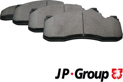 JP Group 1463601710 - Brake Pad Set, disc brake www.autospares.lv