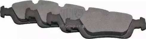 JP Group 1463602419 - Bremžu uzliku kompl., Disku bremzes www.autospares.lv