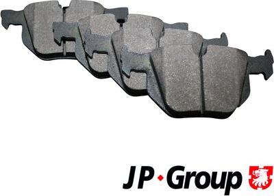 JP Group 1463700410 - Bremžu uzliku kompl., Disku bremzes www.autospares.lv