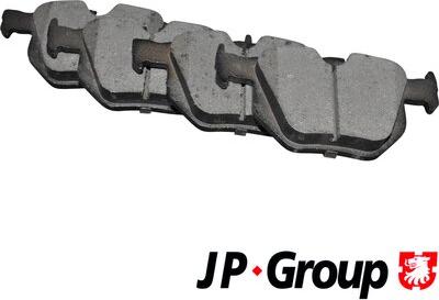 JP Group 1463701910 - Brake Pad Set, disc brake www.autospares.lv