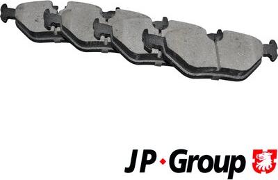 JP Group 1463701410 - Тормозные колодки, дисковые, комплект www.autospares.lv