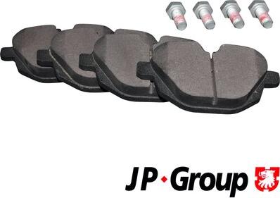 JP Group 1463701610 - Bremžu uzliku kompl., Disku bremzes www.autospares.lv