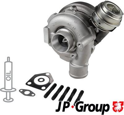 JP Group 1417400200 - Турбина, компрессор www.autospares.lv