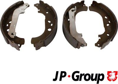 JP Group 1563902710 - Комплект тормозных колодок, барабанные www.autospares.lv