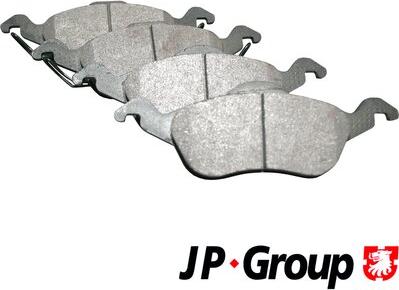 JP Group 1563600910 - Bremžu uzliku kompl., Disku bremzes www.autospares.lv