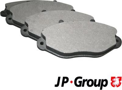 JP Group 1563600410 - Bremžu uzliku kompl., Disku bremzes www.autospares.lv