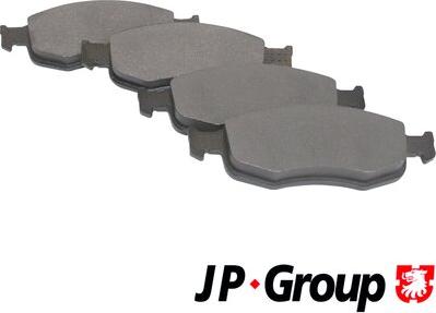 JP Group 1563600310 - Brake Pad Set, disc brake www.autospares.lv