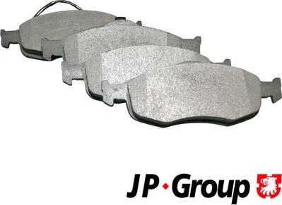 JP Group 1563601210 - Bremžu uzliku kompl., Disku bremzes www.autospares.lv