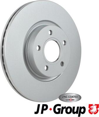 JP Group 1563104600 - Brake Disc www.autospares.lv