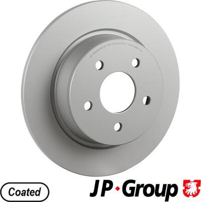 JP Group 1563202200 - Bremžu diski autospares.lv