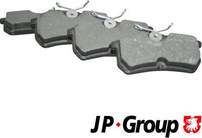 JP Group 1563700410 - Bremžu uzliku kompl., Disku bremzes www.autospares.lv