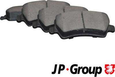 JP Group 1563700810 - Тормозные колодки, дисковые, комплект www.autospares.lv