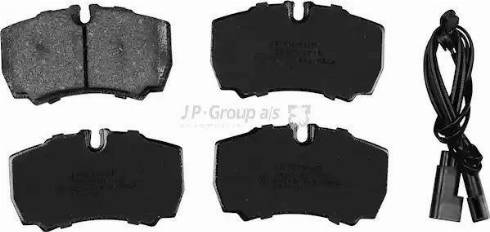 JP Group 1563701710 - Bremžu uzliku kompl., Disku bremzes www.autospares.lv