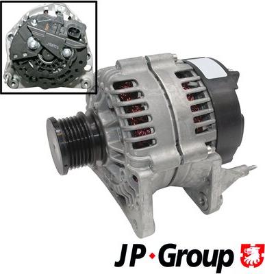 JP Group 1190101200 - Генератор www.autospares.lv