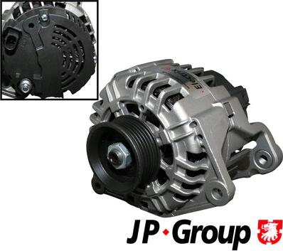 JP Group 1190103900 - Alternator www.autospares.lv