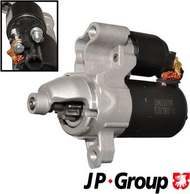 JP Group 1190305700 - Starter www.autospares.lv