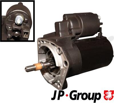 JP Group 1190301600 - Стартер www.autospares.lv