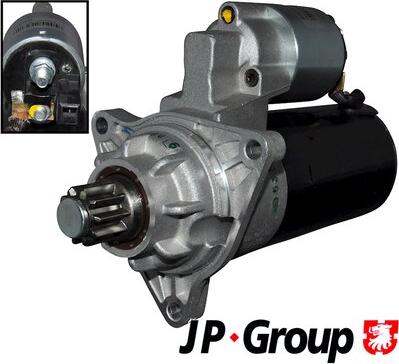 JP Group 1190307300 - Стартер www.autospares.lv