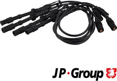 JP Group 1192001010 - Augstsprieguma vadu komplekts www.autospares.lv