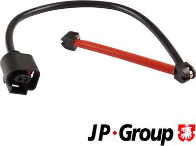 JP Group 1197302800 - Сигнализатор, износ тормозных колодок www.autospares.lv