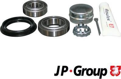 JP Group 1151300110 - Wheel hub, bearing Kit www.autospares.lv