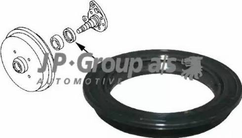 JP Group 1151250200 - Shaft Seal, wheel hub www.autospares.lv