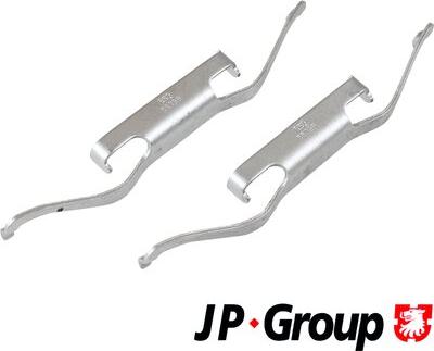 JP Group 1164006010 - Piederumu komplekts, Disku bremžu uzlikas www.autospares.lv