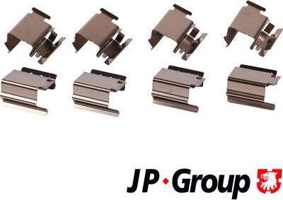 JP Group 1163651610 - Accessory Kit for disc brake Pads www.autospares.lv