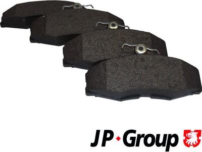 JP Group 1163606510 - Brake Pad Set, disc brake www.autospares.lv