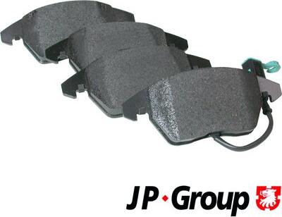 JP Group 1163601110 - Тормозные колодки, дисковые, комплект www.autospares.lv