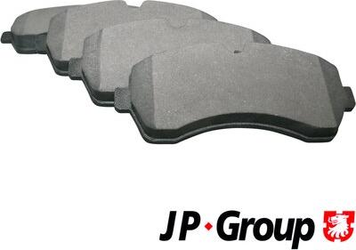 JP Group 1163601810 - Bremžu uzliku kompl., Disku bremzes www.autospares.lv