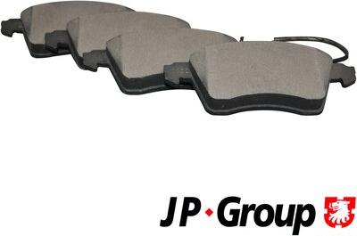 JP Group 1163603910 - Bremžu uzliku kompl., Disku bremzes www.autospares.lv