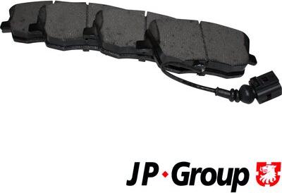 JP Group 1163603210 - Тормозные колодки, дисковые, комплект www.autospares.lv