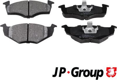 JP Group 1163602910 - Тормозные колодки, дисковые, комплект www.autospares.lv