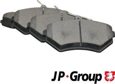 JP Group 1163602010 - Тормозные колодки, дисковые, комплект www.autospares.lv