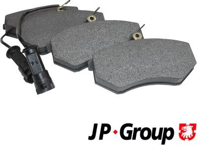 JP Group 1163602310 - Тормозные колодки, дисковые, комплект www.autospares.lv