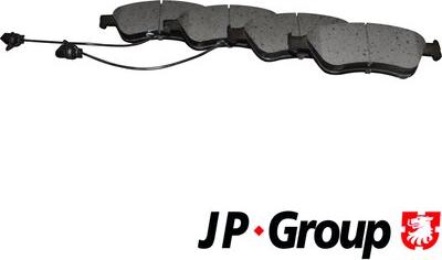 JP Group 1163607710 - Bremžu uzliku kompl., Disku bremzes www.autospares.lv