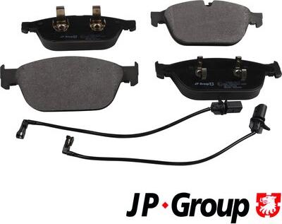 JP Group 1163613510 - Bremžu uzliku kompl., Disku bremzes www.autospares.lv