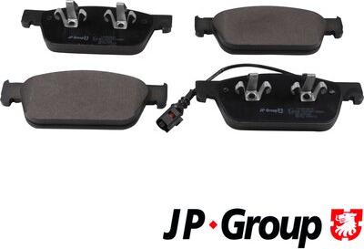 JP Group 1163613010 - Bremžu uzliku kompl., Disku bremzes www.autospares.lv