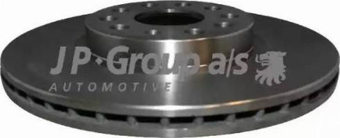 JP Group 1163101600 - Bremžu diski www.autospares.lv